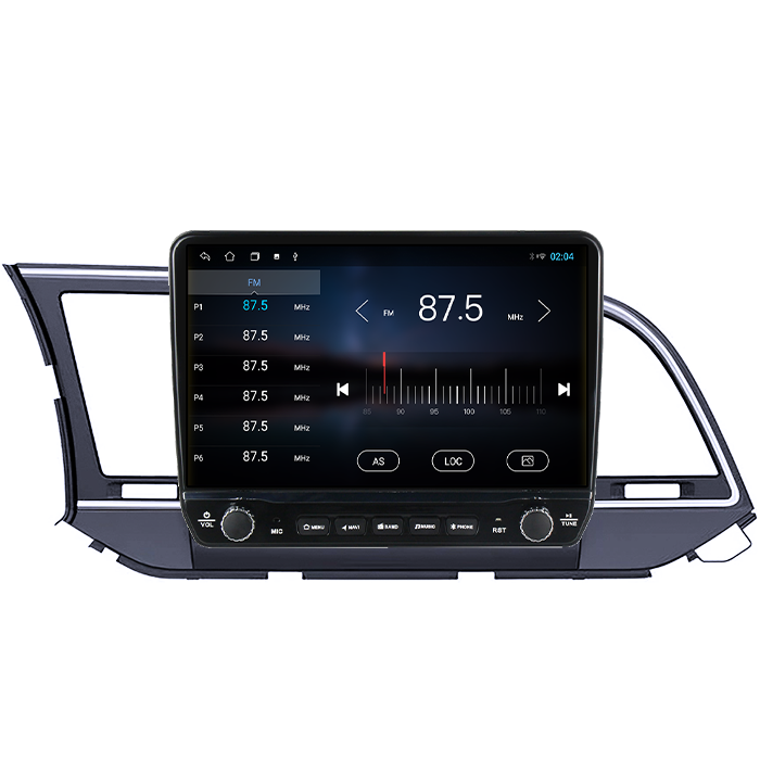 Navigatie dedicata Hyundai Elantra 2016-2020 Tesla cu butoane rotative model 2024, 4GB RAM 64GB ROM, Procesor Quadcore, Android 14, Display QLED 10", DSP, Carplay&Android Auto [2]