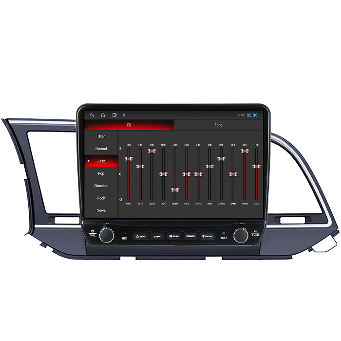 Navigatie dedicata Hyundai Elantra 2016-2020 Tesla cu butoane rotative model 2024, 4GB RAM 64GB ROM, Procesor Quadcore, Android 14, Display QLED 10", DSP, Carplay&Android Auto [7]