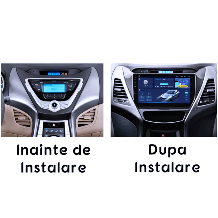 Navigatie dedicata Hyundai Elantra 2011-2016, 8GB RAM 128GB ROM, Octacore, Platforma TS18, Android 13, Display QLED 9”, Suporta camera 360º, DSP, Carplay&Android Auto, SIM 4G, Ventilator Activ [5]