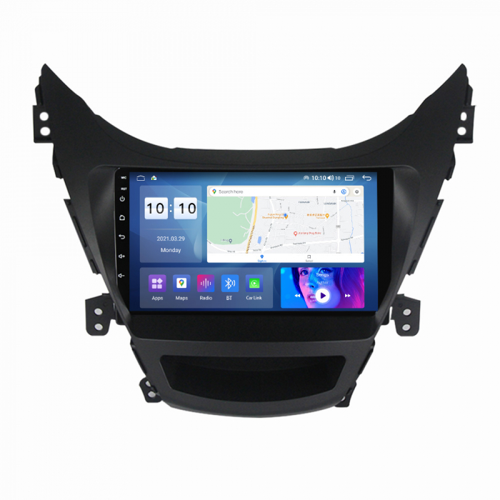 Navigatie dedicata Hyundai Elantra 2011-2016, 4GB RAM 64GB ROM, Octacore, Android 13, Display QLED 9", DSP, Carplay, Android Auto, Internet, Youtube, Waze, WIFI, Bluetooth [4]