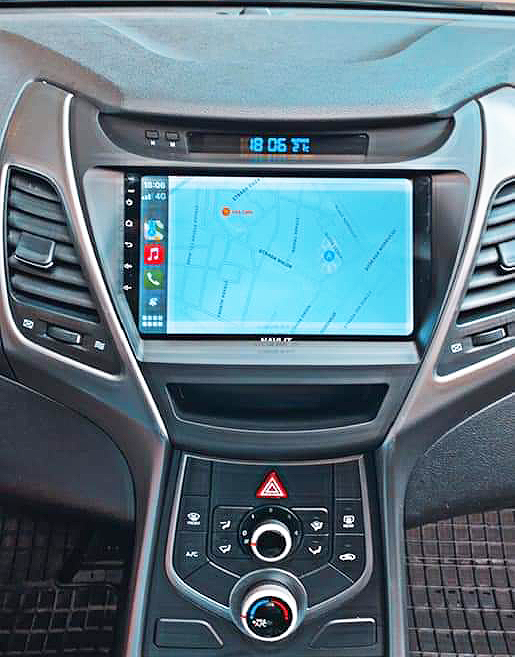 Navigatie dedicata Hyundai Elantra 2011-2016, 4GB RAM 64GB ROM, Octacore, Android 13, Display QLED 9", DSP, Carplay, Android Auto, Internet, Youtube, Waze, WIFI, Bluetooth [8]