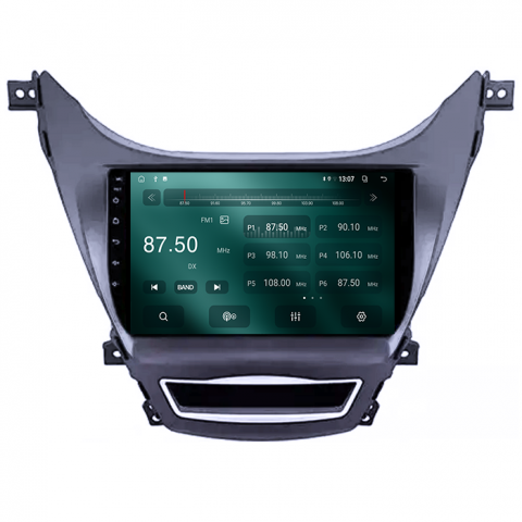 Navigatie dedicata Hyundai Elantra 2011-2016, Android 14, Wireless Carplay si Android auto 4GB RAM 64GB ROM, Display QLED 1K, 9 inch, Microfon Extern [2]
