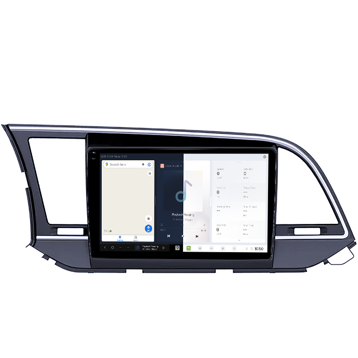 Navigatie dedicata Hyundai Elantra 2016-2020, DUDU3, 4GB RAM 64GB ROM, Octacore, Platforma 8581, Android, Display QLED 9", DSP, Carplay&AndroidAuto [2]