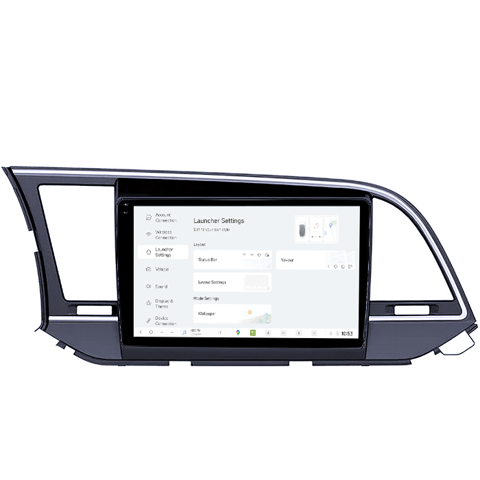 Navigatie dedicata Hyundai Elantra 2016-2020, DUDU3, 4GB RAM 64GB ROM, Octacore, Platforma 8581, Android, Display QLED 9", DSP, Carplay&AndroidAuto [5]