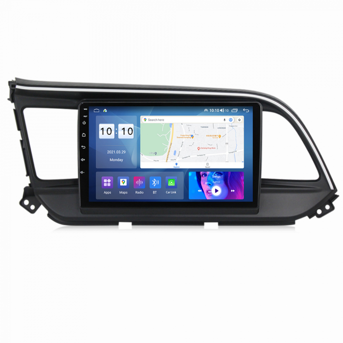Navigatie dedicata Hyundai Elantra 2016-2020, 4GB RAM 64GB ROM, Octacore, Android 13, Display QLED 9", DSP, Carplay, Android Auto, Internet, Youtube, Waze, WIFI, Bluetooth [4]