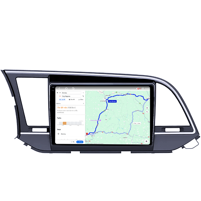 Navigatie dedicata Hyundai Elantra 2016-2020, 4GB RAM 64GB ROM, Octacore, Android 14, Display QLED 1K 9", Carplay&Android Auto, SIM 4G, Ventilator Activ [4]