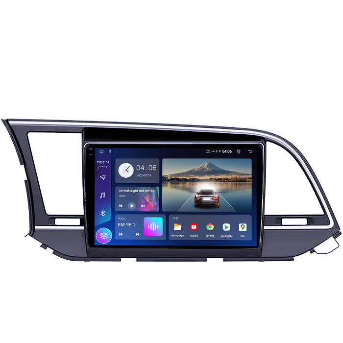 Navigatie dedicata Hyundai Elantra 2016-2020, 4GB RAM 64GB ROM, Quad Core, Display 9" QLED 1K, Carplay, Android 14, Bluetooth, Magazin Play, Suport Camere AHD [4]