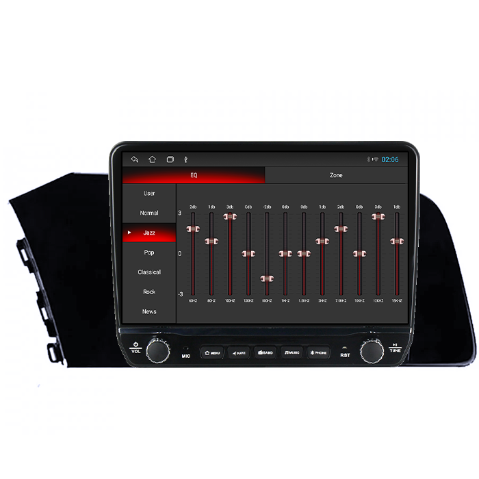 Navigatie dedicata Hyundai Elantra 2021 Tesla cu butoane rotative model 2024, 4GB RAM 64GB ROM, Procesor Quadcore, Android 14, Display QLED 10", DSP, Carplay&Android Auto [7]