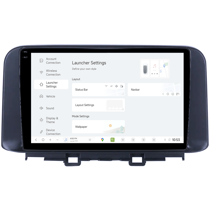 Navigatie dedicata Hyundai Encino 2018-2020, DUDU3, 4GB RAM 64GB ROM, Octacore, Platforma 8581, Android, Display QLED 9", DSP, Carplay&AndroidAuto [5]