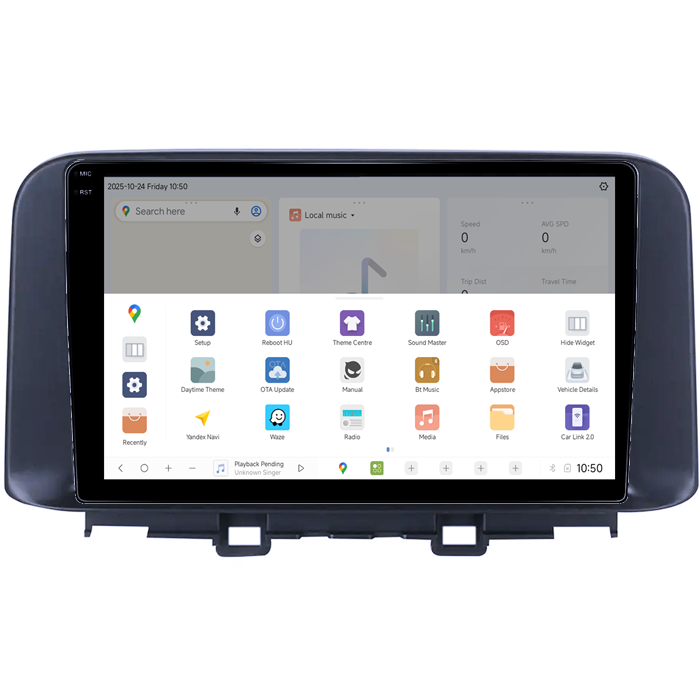 Navigatie dedicata Hyundai Encino 2018-2020, DUDU3, 4GB RAM 64GB ROM, Octacore, Platforma 8581, Android, Display QLED 9", DSP, Carplay&AndroidAuto [3]