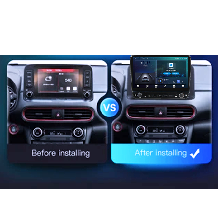 Navigatie dedicata Hyundai Encino 2018-2020 Tesla cu butoane rotative model 2024, 4GB RAM 64GB ROM, Procesor Quadcore, Android 14, Display QLED 10", DSP, Carplay&Android Auto [6]