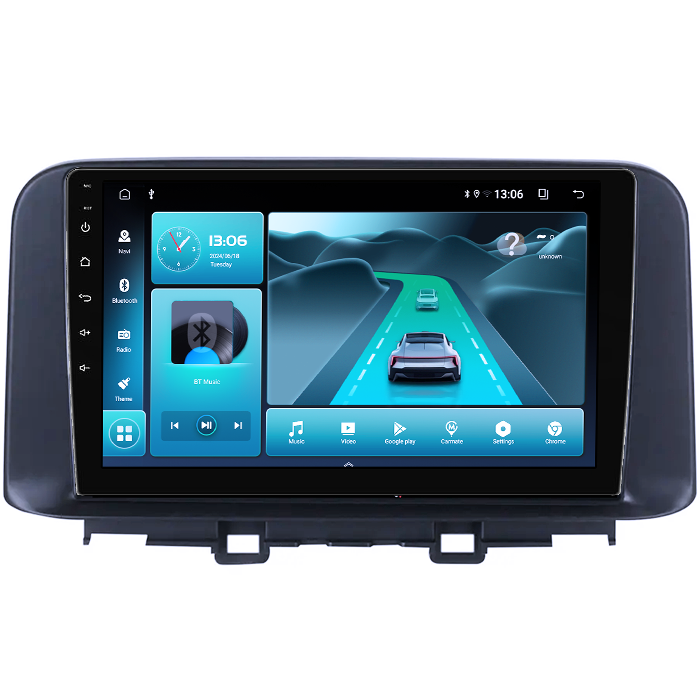 Navigatie dedicata Hyundai Encino 2018-2020, 4GB RAM 64GB ROM, Octacore, Android 14, Display QLED 9", DSP, Carplay&Android Auto, SIM 4G, Ventilator Activ [4]