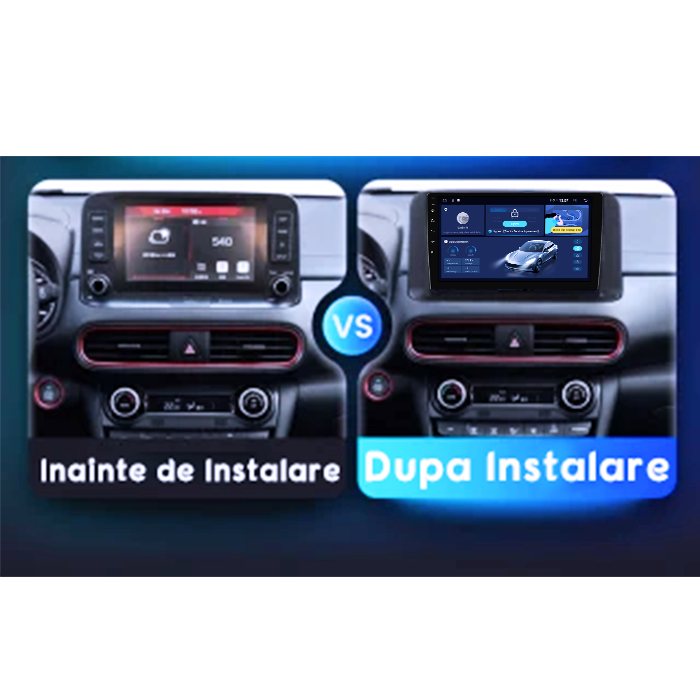 Navigatie dedicata Hyundai Encino 2018-2020, 4GB RAM 64GB ROM, Quadcore, Android 14, Display QLED 1K, 9", DSP, Carplay&Android Auto, Suport camere AHD [5]