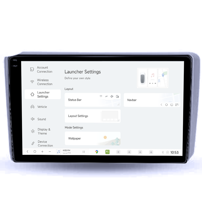 Navigatie dedicata Hyundai Getz 2004-2006, DUDU3, 4GB RAM 64GB ROM, Octacore, Platforma 8581, Android, Display QLED 9", DSP, Carplay&AndroidAuto [5]