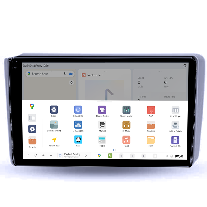 Navigatie dedicata Hyundai Getz 2004-2006, DUDU3, 4GB RAM 64GB ROM, Octacore, Platforma 8581, Android, Display QLED 9", DSP, Carplay&AndroidAuto [3]
