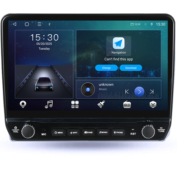 Navigatie dedicata Hyundai Getz 2004-2006 Tesla cu butoane rotative model 2024, 4GB RAM 64GB ROM, Procesor Quadcore, Android 14, Display QLED 10", DSP, Carplay&Android Auto [5]