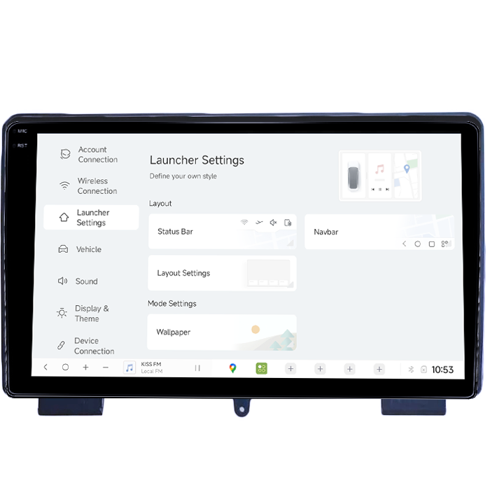 Navigatie dedicata Rohens Coupe 2009-2011, DUDU3, 4GB RAM 64GB ROM, Octacore, Platforma 8581, Android, Display QLED 9", DSP, Carplay&AndroidAuto [5]