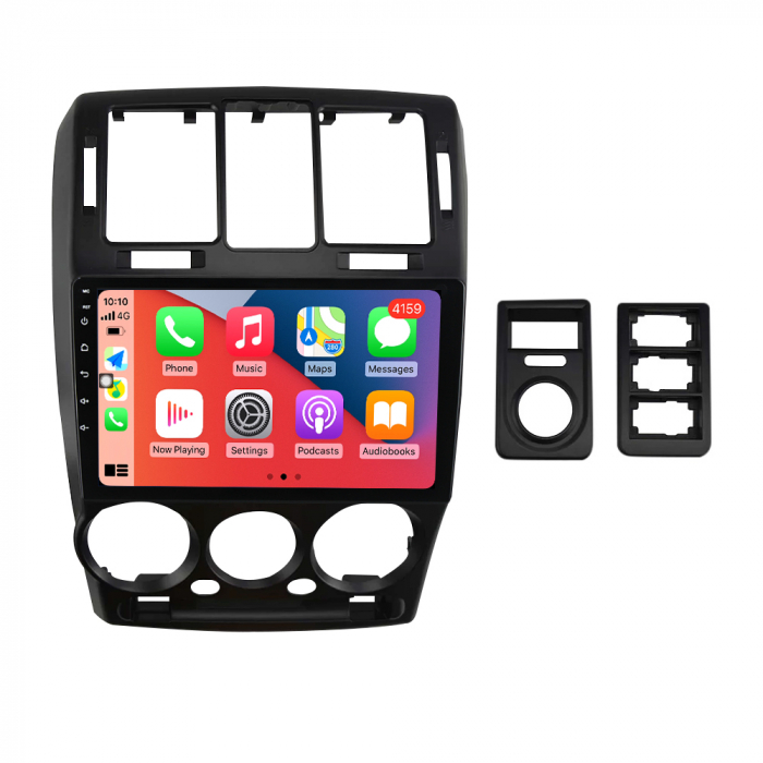 Navigatie dedicata Hyundai Getz 2002-2011, 4 GB RAM 32 ROM, Android 13, Display QLED, 9", DSP, Carplay, Android Auto, Internet, Youtube , Waze , WI-FI , USB , Bluetooth [4]