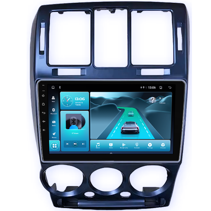 Navigatie dedicata HYUNDAI GETZ 2002-2011, 8GB RAM 128GB ROM, Octacore, Platforma TS18, Android 13, Display QLED 9”, Suporta camera 360º, DSP, Carplay&Android Auto, SIM 4G, Ventilator Activ [3]