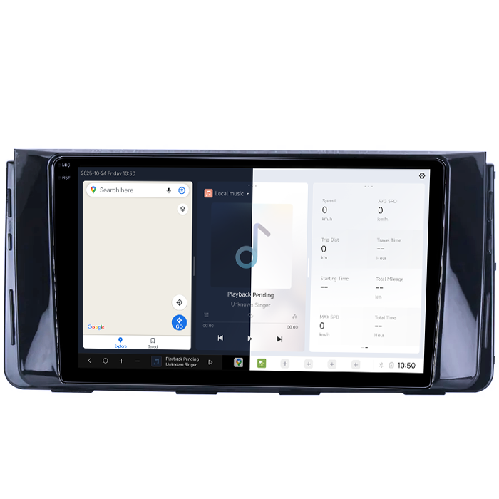 Navigatie dedicata Hyundai H350, DUDU3, 4GB RAM 64GB ROM, Octacore, Platforma 8581, Android, Display QLED 9", DSP, Carplay&AndroidAuto [2]