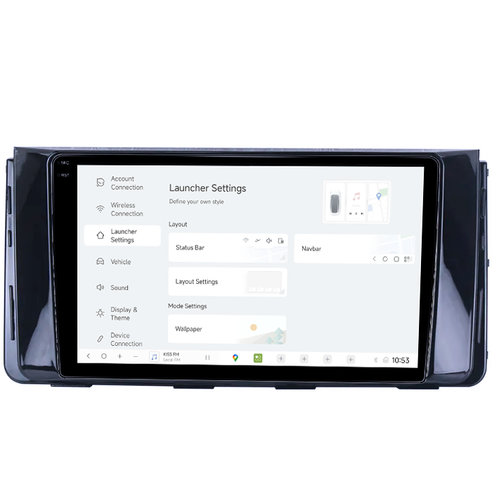 Navigatie dedicata Hyundai H350, DUDU3, 4GB RAM 64GB ROM, Octacore, Platforma 8581, Android, Display QLED 9", DSP, Carplay&AndroidAuto [5]