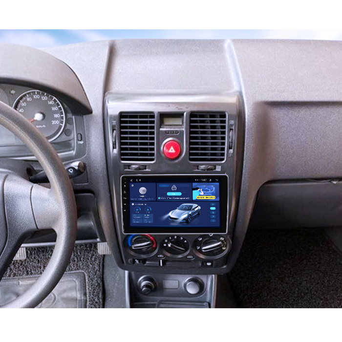 Navigatie dedicata Hyundai Getz 2004-2006, 4GB RAM 64GB ROM, Quad Core, Display 9" QLED 1K, Carplay, Android 14, Bluetooth, Magazin Play, Suport Camere AHD [5]