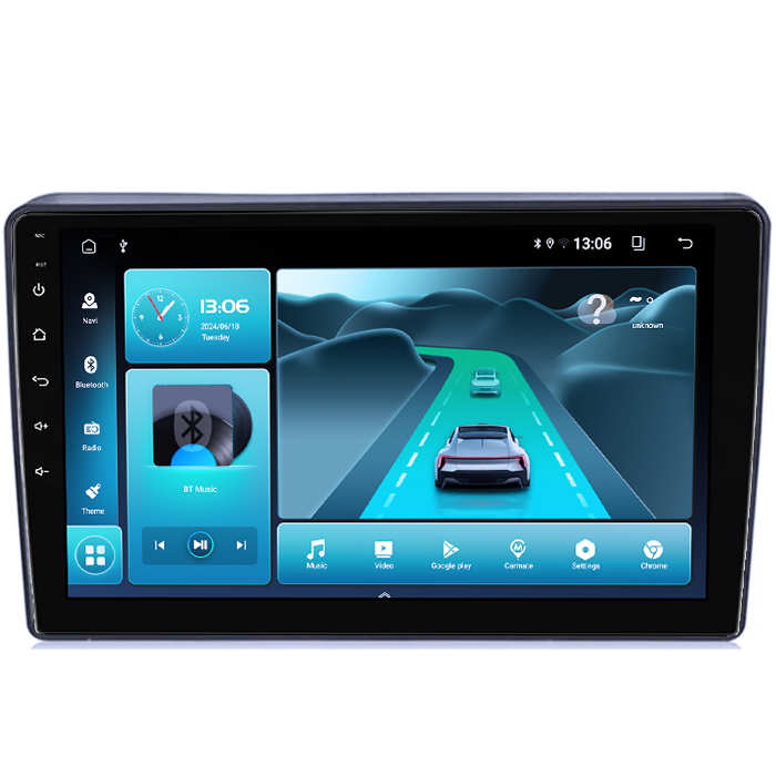 Navigatie dedicata Hyundai H1 2007-2015, 8GB RAM 128GB ROM, Octacore, Platforma TS18, Android 13, Display QLED 9”, Suporta camera 360º, DSP, Carplay&Android Auto, SIM 4G, Ventilator Activ [3]