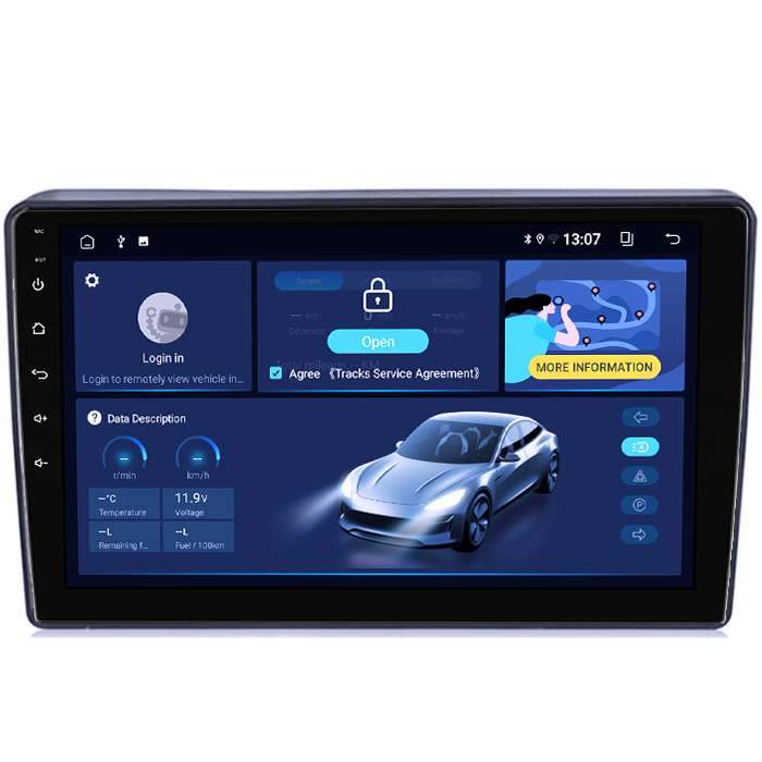 Navigatie dedicata Hyundai H1 2007-2015, 8GB RAM 128GB ROM, Octacore, Platforma TS18, Android 13, Display QLED 9”, Suporta camera 360º, DSP, Carplay&Android Auto, SIM 4G, Ventilator Activ [2]