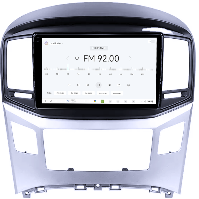 Navigatie dedicata Hyundai H1 2017-2018, DUDU3, 4GB RAM 64GB ROM, Octacore, Platforma 8581, Android, Display QLED 9", DSP, Carplay&AndroidAuto [4]