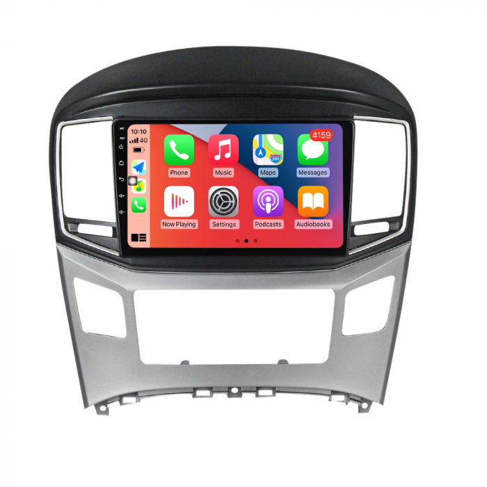 Navigatie dedicata Hyundai H1 2017-2018, 4GB RAM 64GB ROM, Octacore, Android 13, Display QLED 9", DSP, Carplay, Android Auto, Internet, Youtube, Waze, WIFI, Bluetooth [4]