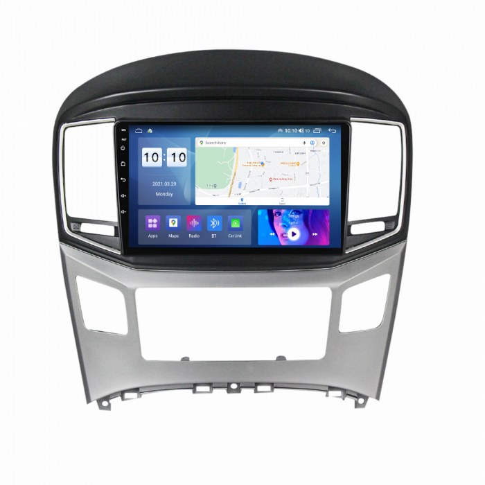 Navigatie dedicata Hyundai H1 2017-2018, 4GB RAM 64GB ROM, Octacore, Android 13, Display QLED 9", DSP, Carplay, Android Auto, Internet, Youtube, Waze, WIFI, Bluetooth [3]