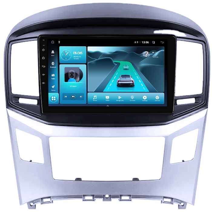 Navigatie dedicata Hyundai H1 2017-2018, 8GB RAM 128GB ROM, Octacore, Platforma TS18, Android 13, Display QLED 9”, Suporta camera 360º, DSP, Carplay&Android Auto, SIM 4G, Ventilator Activ [3]