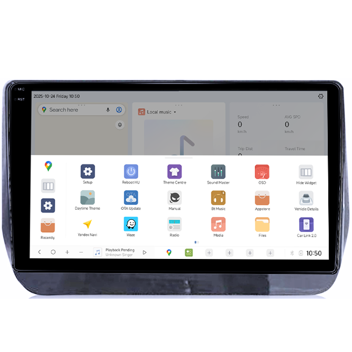 Navigatie dedicata Hyundai H1 2019, DUDU3, 4GB RAM 64GB ROM, Octacore, Platforma 8581, Android, Display QLED 9", DSP, Carplay&AndroidAuto [3]
