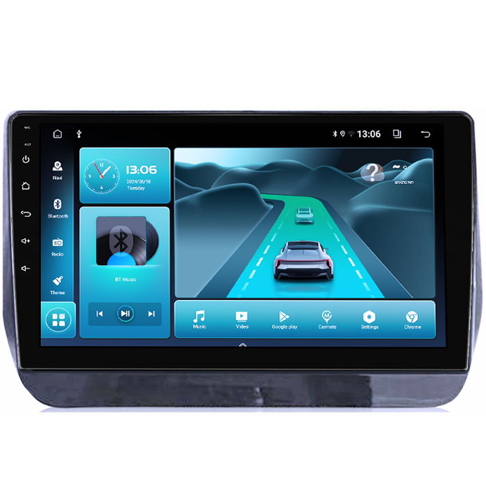 Navigatie dedicata Hyundai H1 2019, 8GB RAM 128GB ROM, Octacore, Platforma TS18, Android 13, Display QLED 9”, Suporta camera 360º, DSP, Carplay&Android Auto, SIM 4G, Ventilator Activ [3]