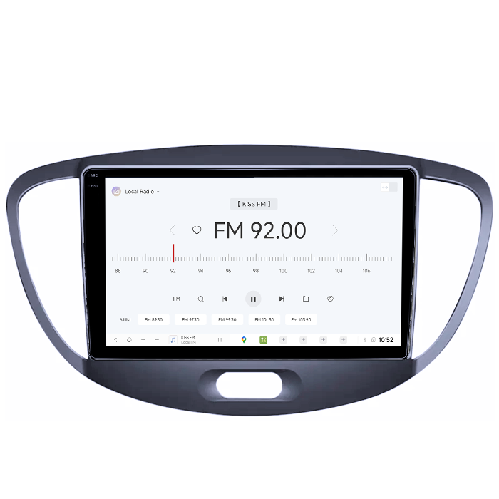 Navigatie dedicata Hyundai i10 2007-2013, DUDU3, 4GB RAM 64GB ROM, Octacore, Platforma 8581, Android, Display QLED 9", DSP, Carplay&AndroidAuto [4]