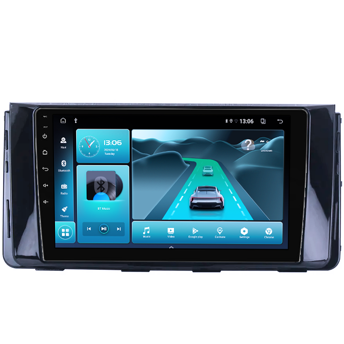 Navigatie dedicata Hyundai H350, 8GB RAM 128GB ROM, Octacore, Platforma TS18, Android 13, Display QLED 9”, Suporta camera 360º, DSP, Carplay&Android Auto, SIM 4G, Ventilator Activ [3]