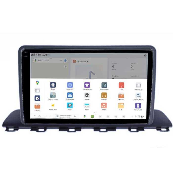 Navigatie dedicata Hyundai HB20 2021, DUDU3, 4GB RAM 64GB ROM, Octacore, Platforma 8581, Android, Display QLED 9", DSP, Carplay&AndroidAuto [3]