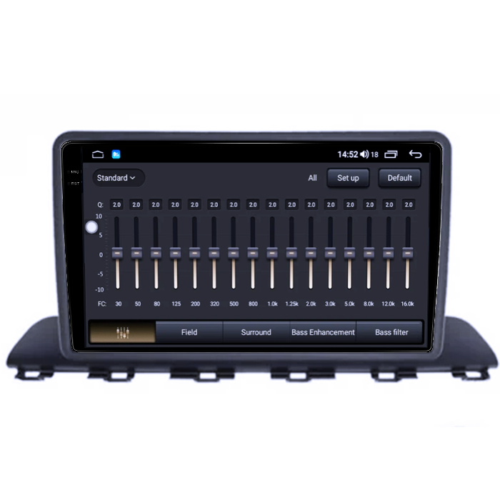 Navigatie dedicata Hyundai HB20 2021, 8GB RAM 128GB ROM, Octacore, Platforma 7862, Android 14, Display QLED 9" 2K, Suporta camera 360", DSP, Carplay&Android Auto, SIM [2]