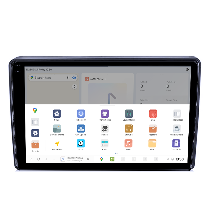 Navigatie dedicata Hyundai H1 2007-2015, DUDU3, 4GB RAM 64GB ROM, Octacore, Platforma 8581, Android, Display QLED 9", DSP, Carplay&AndroidAuto [3]