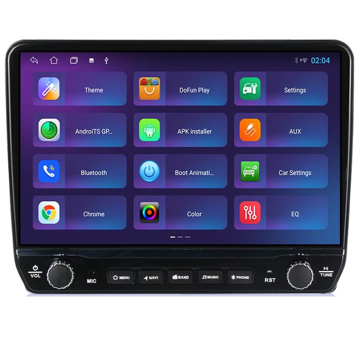 Navigatie dedicata Hyundai H1 2007-2015 Tesla cu butoane rotative model 2024, 4GB RAM 64GB ROM, Procesor Quadcore, Android 14, Display QLED 10", DSP, Carplay&Android Auto [3]