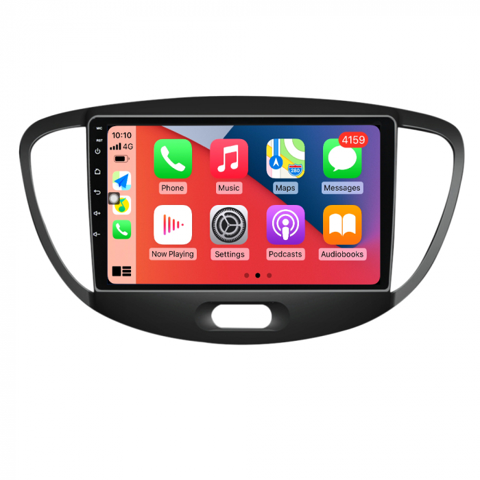 Navigatie dedicata Hyundai i10 2007-2013, 4GB RAM 64GB ROM, Octacore, Android 13, Display QLED 9", DSP, Carplay, Android Auto, Internet, Youtube, Waze, WIFI, Bluetooth [4]