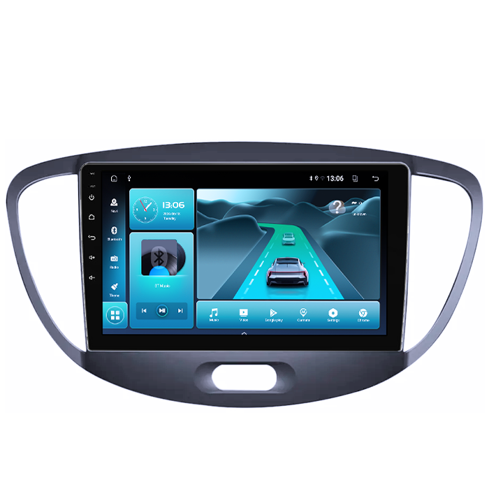 Navigatie dedicata Hyundai i10 2007-2013, 8GB RAM 128GB ROM, Octacore, Platforma TS18, Android 13, Display QLED 9”, Suporta camera 360º, DSP, Carplay&Android Auto, SIM 4G, Ventilator Activ [3]