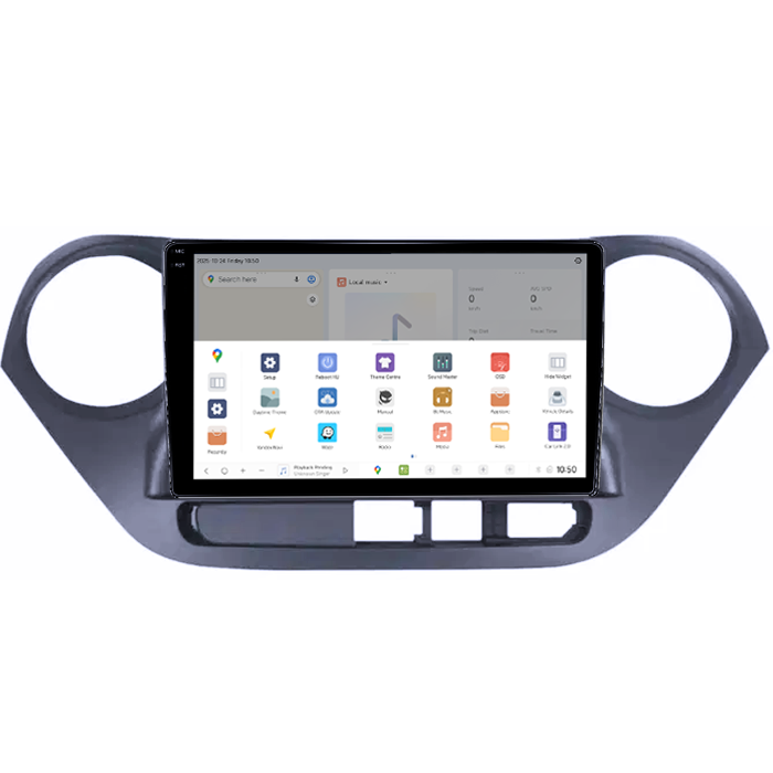Navigatie dedicata Hyundai I10 2014-2017, DUDU3, 4GB RAM 64GB ROM, Octacore, Platforma 8581, Android, Display QLED 9", DSP, Carplay&AndroidAuto [3]