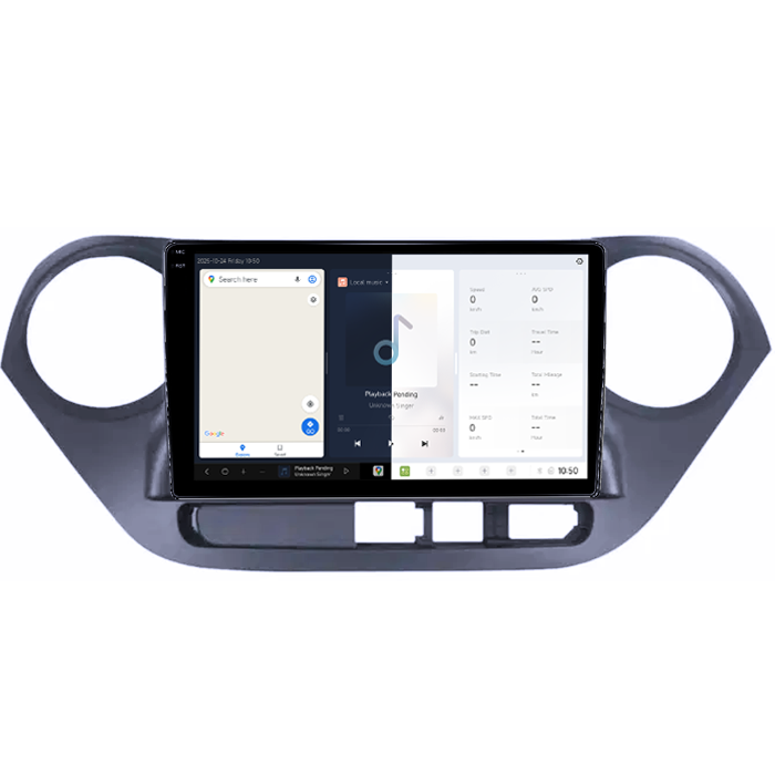 Navigatie dedicata Hyundai I10 2014-2017, DUDU3, 4GB RAM 64GB ROM, Octacore, Platforma 8581, Android, Display QLED 9", DSP, Carplay&AndroidAuto [2]
