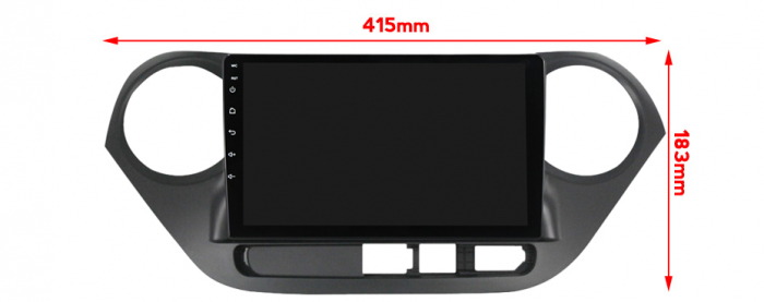 Navigatie dedicata Hyundai i10 2014-2017, 4 GB RAM 32 ROM, Android 13, Display QLED, 10", DSP, Carplay, Android Auto, Internet, Youtube , Waze , WI-FI , USB , Bluetooth [6]