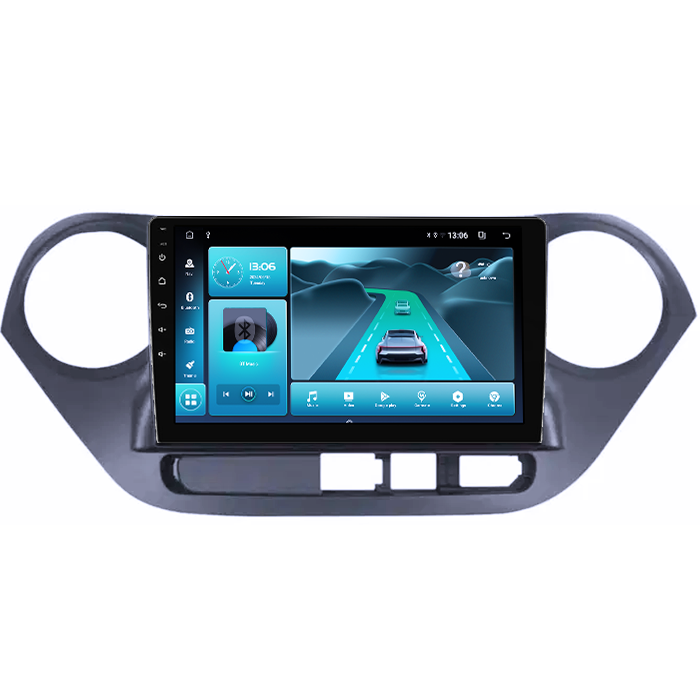 Navigatie dedicata Hyundai i10 2014-2017, 8GB RAM 128GB ROM, Octacore, Platforma TS18, Android 13, Display QLED 10”, Suporta camera 360º, DSP, Carplay&Android Auto, SIM 4G, Ventilator Activ [3]