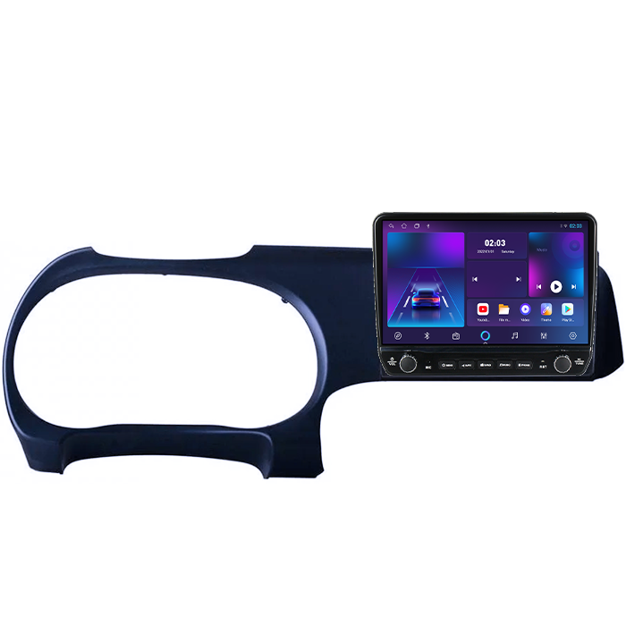 Navigatie dedicata Hyundai i10 2019 Tesla cu butoane rotative model 2024, 4GB RAM 64GB ROM, Procesor Quadcore, Android 14, Display QLED 10", DSP, Carplay&Android Auto [6]