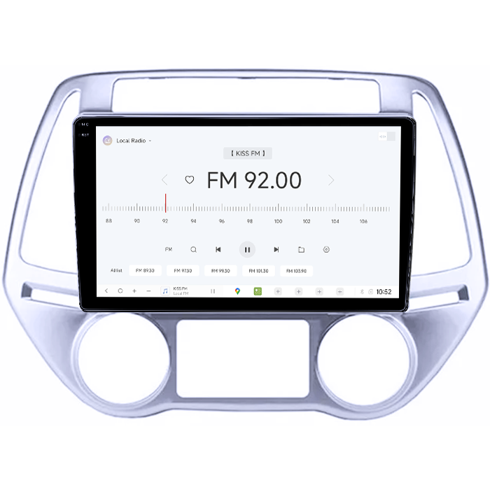 Navigatie dedicata Hyundai I20 2012-2014, DUDU3, 4GB RAM 64GB ROM, Octacore, Platforma 8581, Android, Display QLED 9", DSP, Carplay&AndroidAuto [4]