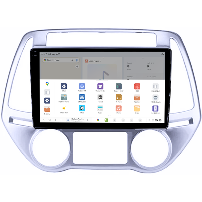 Navigatie dedicata Hyundai I20 2012-2014, DUDU3, 4GB RAM 64GB ROM, Octacore, Platforma 8581, Android, Display QLED 9", DSP, Carplay&AndroidAuto [3]