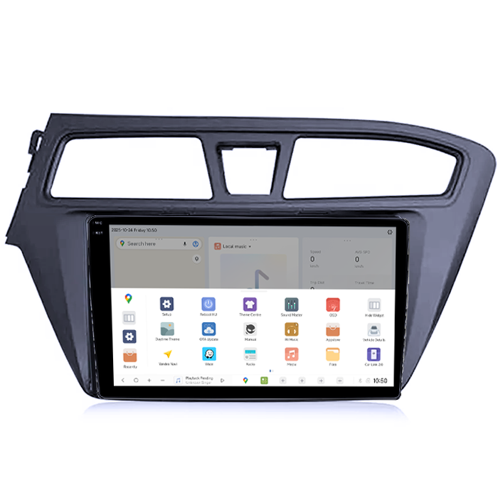 Navigatie dedicata Hyundai I20 2015-2017, DUDU3, 4GB RAM 64GB ROM, Octacore, Platforma 8581, Android, Display QLED 9", DSP, Carplay&AndroidAuto [3]